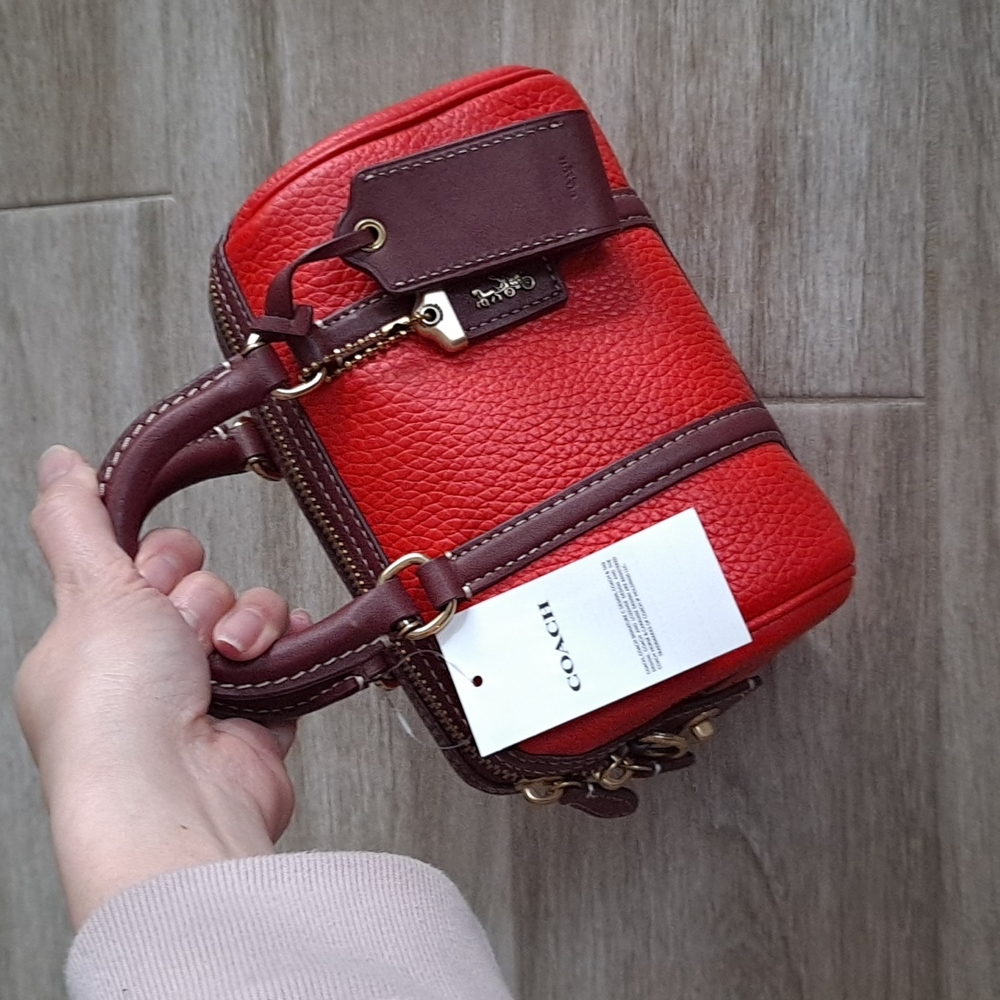 NWT Coach Ruby Satchel 18 - Picture 2 of 16